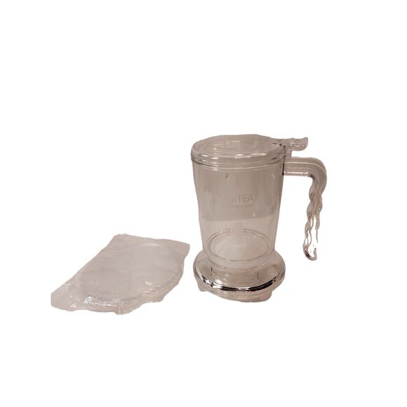 Adagio Teas ingenuiTEA Bottom-Dispensing Teapot Clear 16 oz - Picture 1 of 8